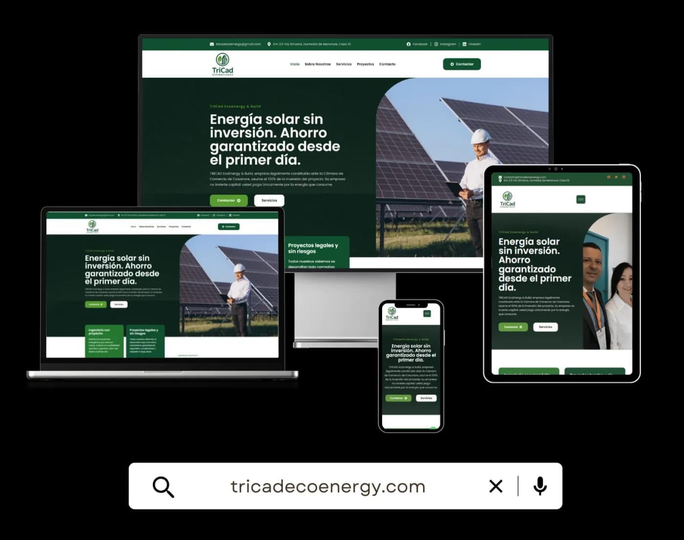 Tricad Eco Energy — ingeniería / arquitectura / construcción